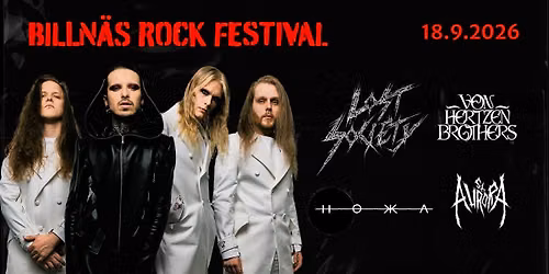 Billn\u00e4s Rock Festival 18.9.2026