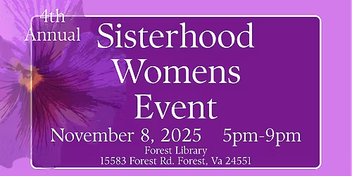 Sisterhood Women\u2019s Event
