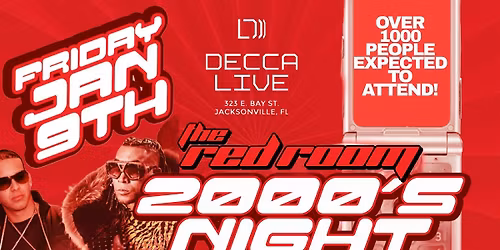 THE RED ROOM: 2000s Night!