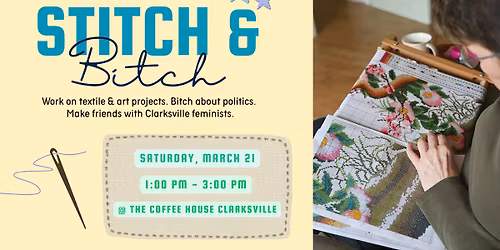 March Stitch & Bitch