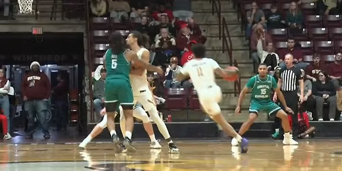 Coastal Carolina Chanticleers at Winthrop Eagles Mens Basketball at Winthrop Coliseum