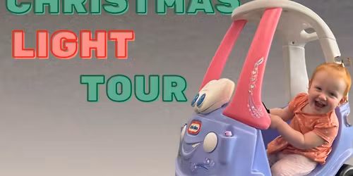 Tots Town Christmas light tour \ud83c\udf84