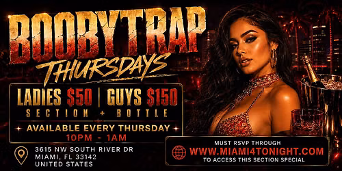BOOBYTRAP-Thursdays