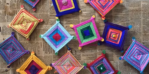 Vintage Mindfulness Workshop: Mexican "God's Eyes"