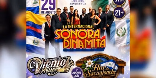 LA INTERNACIONAL SONORA DINAMITA, TAMBORAZO VIENTO NUEVO & M\u00c1S