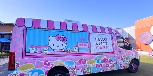 Hello Kitty Cafe Truck Central - Friendswood Appearance