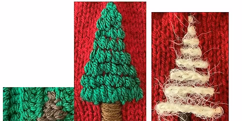 Personalise your item with Christmas embroidery- calm before the storm