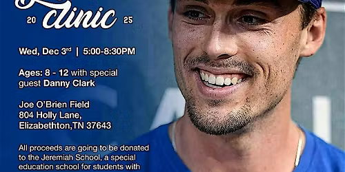 Evan Carter Baseball Clinic