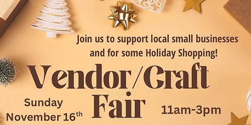 Vendor\/Craft Fair