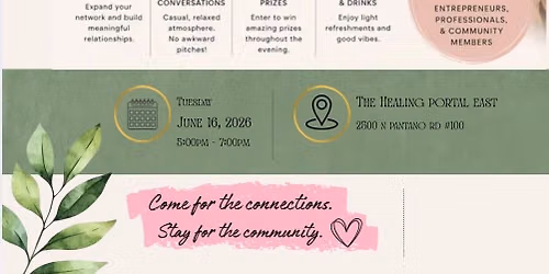 Mix, Mingle, & Connect!
