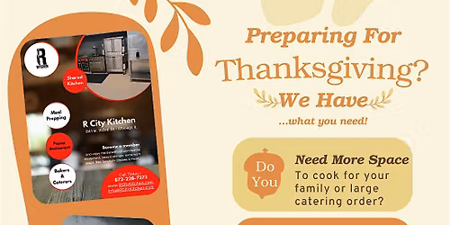 Preparing For Thanksgiving and Need More Space?