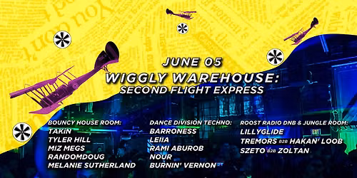 Wiggly Warehouse: 2nd Flight Express — 25 Commercial Rd, Toronto, ON M4G 1Z3, Canada
