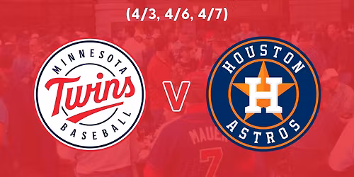 Minnesota Twins at Houston Astros at Daikin Park