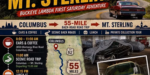 1st Saturdays CnC, Road Trip to Mt. Sterling for Lunch and Fleisher\/McKinley  Collection Tour