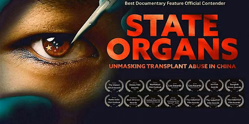 Screening of  Award-winning Documentary "State Organs" & Expert Panel
