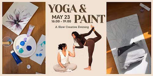 Yoga & Paint : A Slow Creative Evening