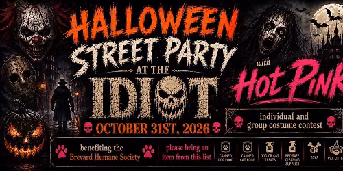 Halloween Street Party at the Idiot 