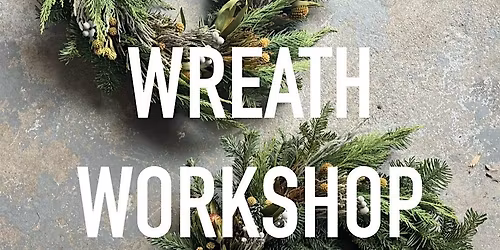 WINTER WREATH WORKSHOP AT 5AM ART STUDIO IN NORWALK