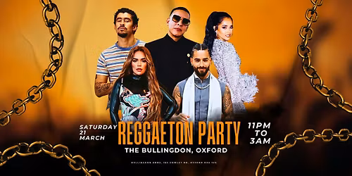 Reggaeton Party (Oxford) March 2026
