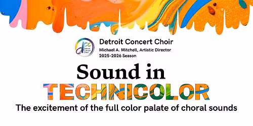 Sound in Technicolor - May 17, 3:00pm  - Birmingham