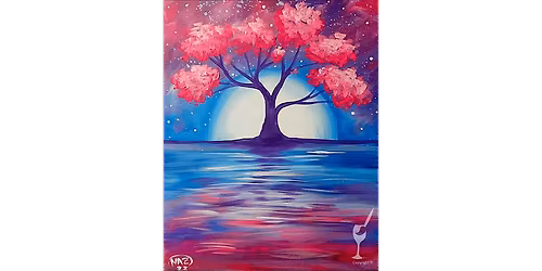 Moonlit Silhouette - Paint and Sip in Houston | Classpop!\u2122