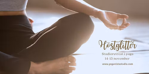 H\u00f6stglitter -ett yogaretreat i litet format-
