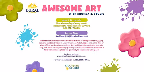 Awesome Art with Kidcreate Studio