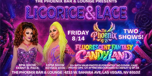 \ud83d\udda4\ud83d\udc9c Licorice & Lace | Friday Night Glow Party! \ud83c\udf1f