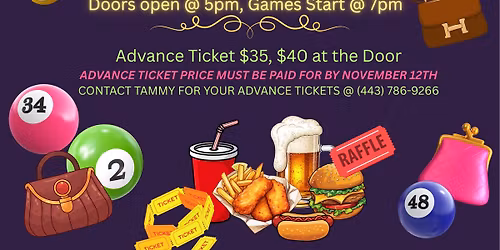 RVFD's Designer Purse Bingo