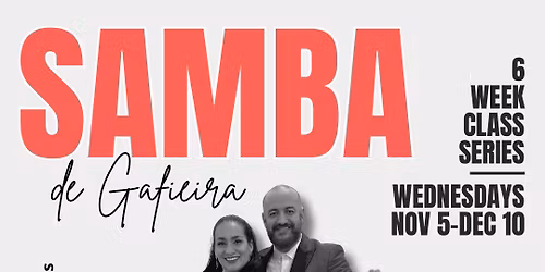 Samba de Gafieira 6-Week Beginner Class Series 