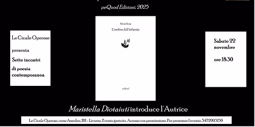 Sette incontri di poesia contemporanea- 5 - Silvia Rosa