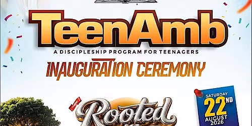 TeenAmb Inauguration Ceremony