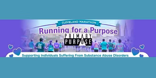 Team Name - Running For A Purpose. A proud Charity Partner of The Cleveland Marathon