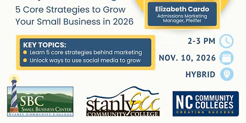 Simple Marketing: 5 Core Strategies to Grow Your Small Business in 2026 (Core) - Hybrid
