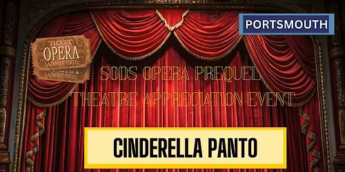 Cinderella Panto - Theatre Appreciation Event - DECEMBER