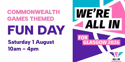 Commonwealth Games Themed Fun Day at Carnegie Library