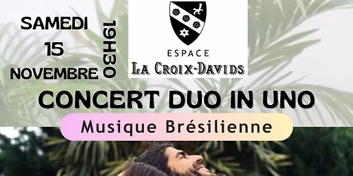 APERO CONCERT DUO IN UNO SAXOPHONE ET GUITARE 7 CORDES