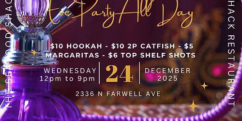 CHRISTMAS \ud83c\udf84 EVE PARTY 12PM TO 9PM 