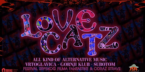 Love CatZ - FSFF\/Odraz Strave Special - Vrtoglavica, Gornji Klub - Subota 13.12.