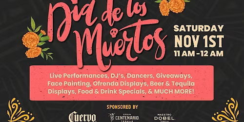 D\u00eda de los Muertos Celebration at La Mexicana Taco Bar