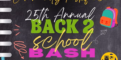 Powder Springs Community Taskforce 25th Annual Back2School Bash!