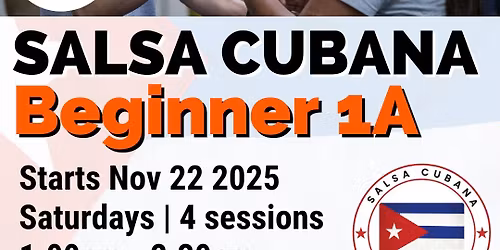 Salsa Cubana Beginner Level 1A Course (Partnerwork)