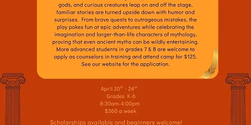 Mythically Mythical Myths Theatre Camp
