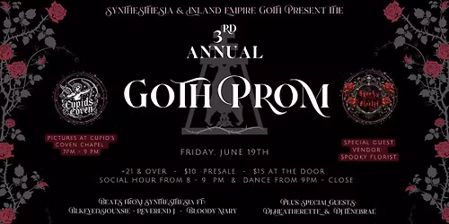 3rd ANNUAL GOTH PROM
