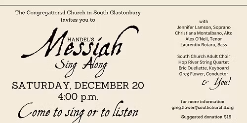 Messiah Sing Along