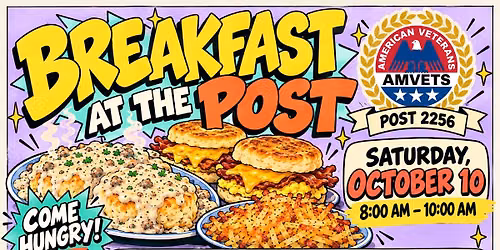 Breakfast At The Post (Amvets Post 2256)