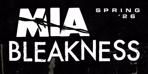 M.I.A. (USA) \/ BLEAKNESS (Fr) \/ SHORT DAYS (Fr) - Punk HxC