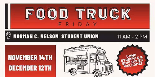 Food Truck Friday at the Student Union - December 12