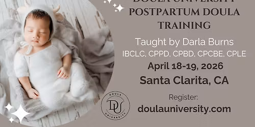 Postpartum Doula Training: Santa Clarita, CA
