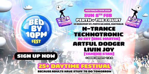 Bed By 10 Festival in Perth!